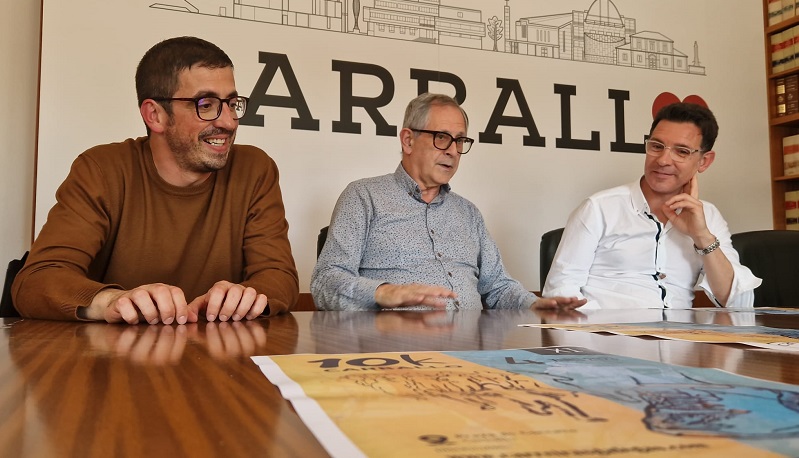Marcos Trigo, Evencio Ferrero e Iván Sanmartín