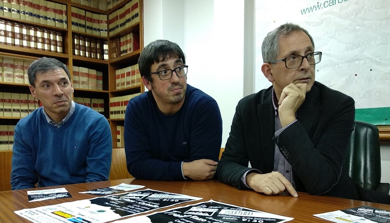 Manolo Varela, Marcos Trigo e Evencio Ferrero