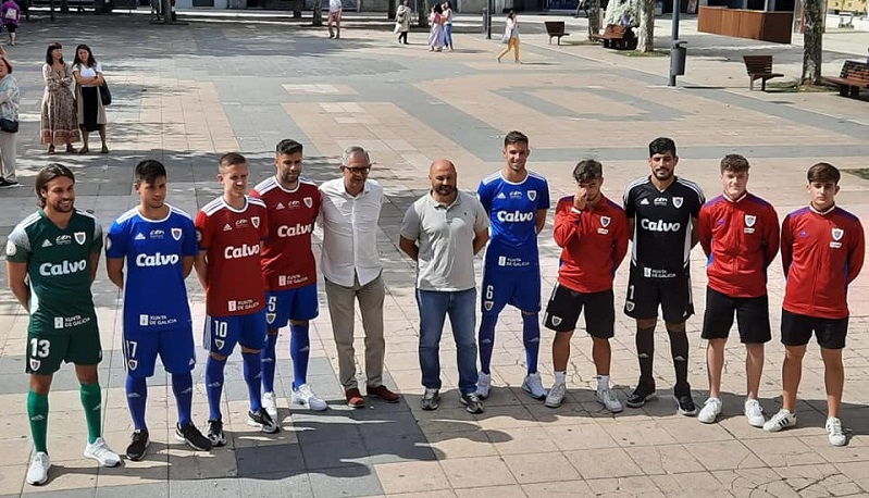 Presentacin da camiseta do centenario do Bergantios (agosto 2022)