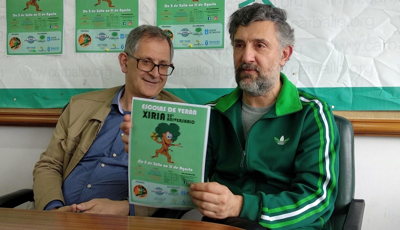Evencio Ferrero e Juan Ramón García del Río Evencio Ferrero e Juan Ramón García del Río