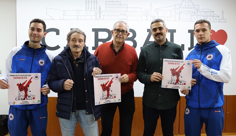 Álex Trigo, Agustín Trigo, Evencio Ferrero, Daniel Pérez e Fernando Abelenda