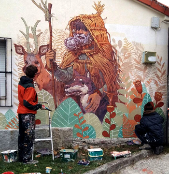 Obra de Cestola na Cachola