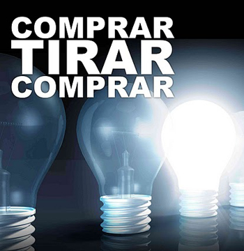 Comprar, tirar, comprar