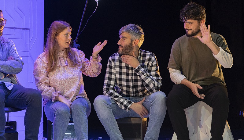 Alba, Tone e Mario, protagonistas de Alba, Tone e Mario, protagonistas de